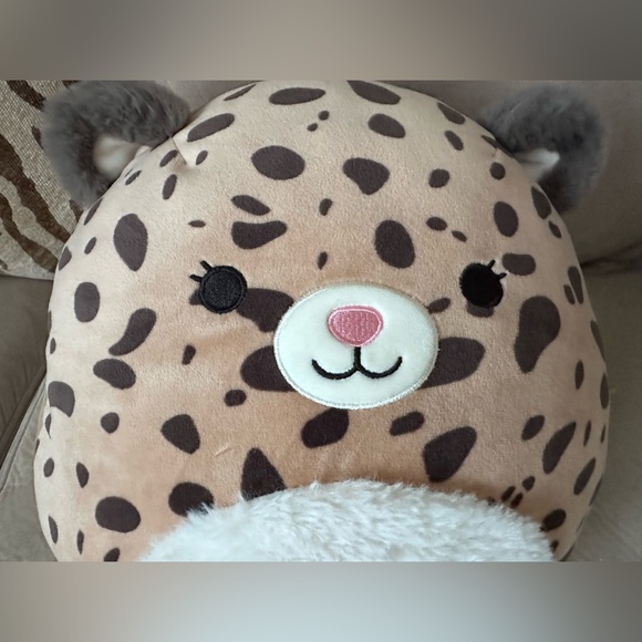 Kellytoy Kei The Cheetah Squishmallow Stuffed Plush 12” Fuzzy Belly, Ears & Tail - Picture 3 of 13